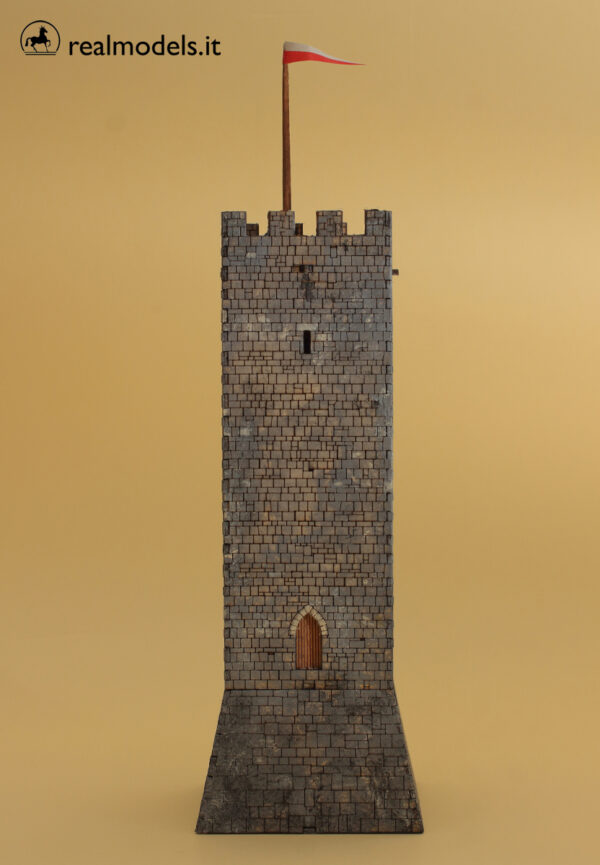 torre per diorami medieval