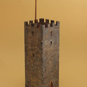 torre per diorami medievali
