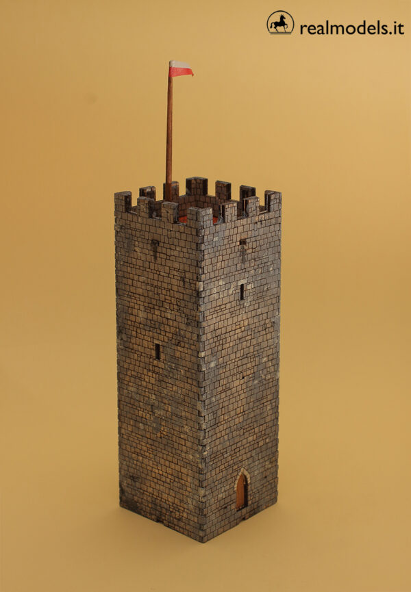 torre per diorami medievali