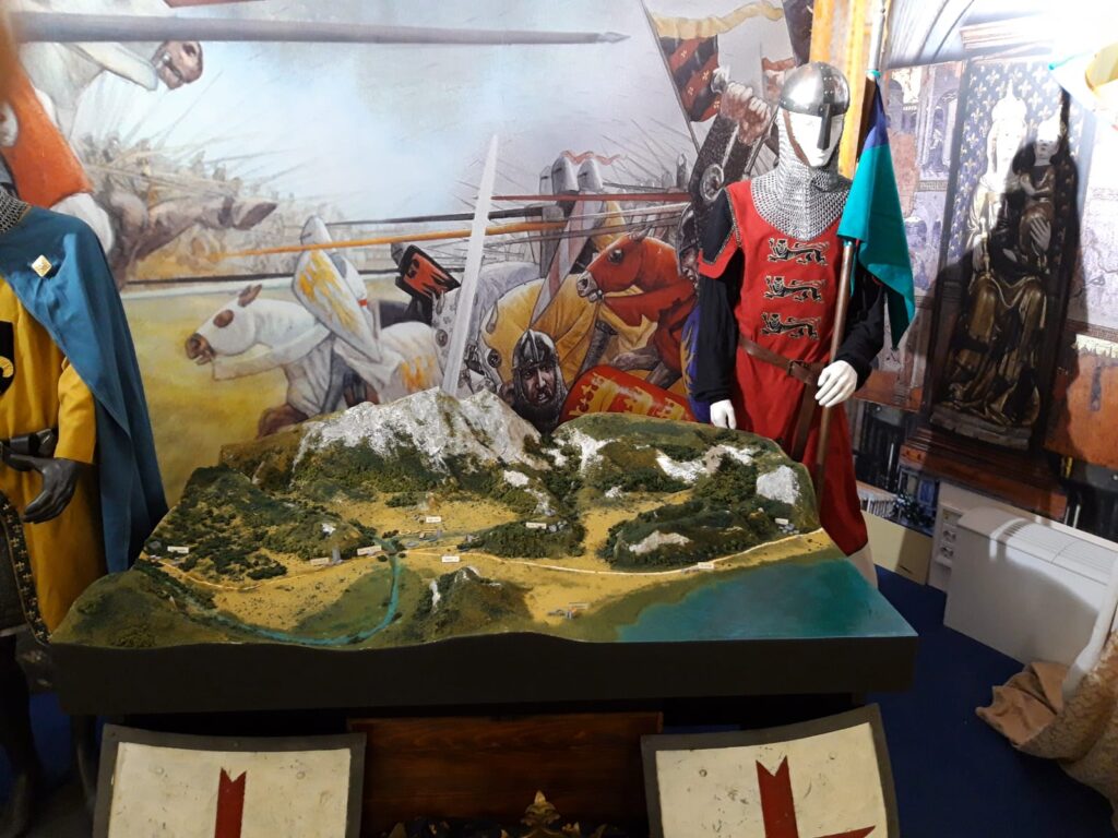 diorama della Battaglia di Tagliacozzo 